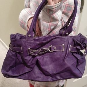 Purple purse